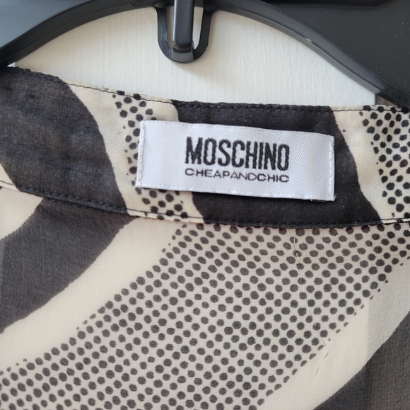 Sheer and beaded long sleeve blouse - Picture 3 of 3